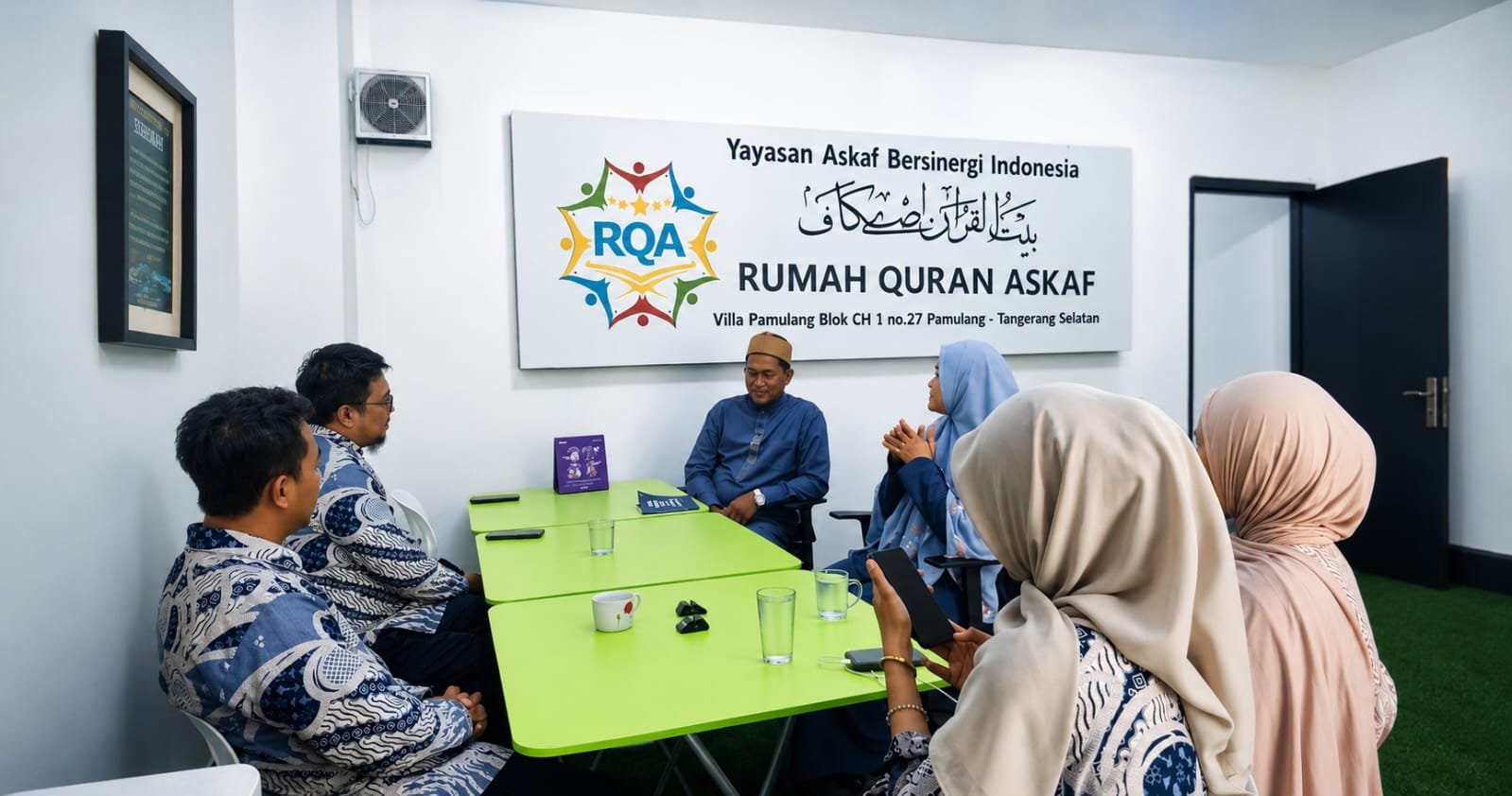 ASKAF Bersinergi Indonesia Terima Kunjungan Silaturahmi LAZ Al Aqsha di Graha ASKAF
